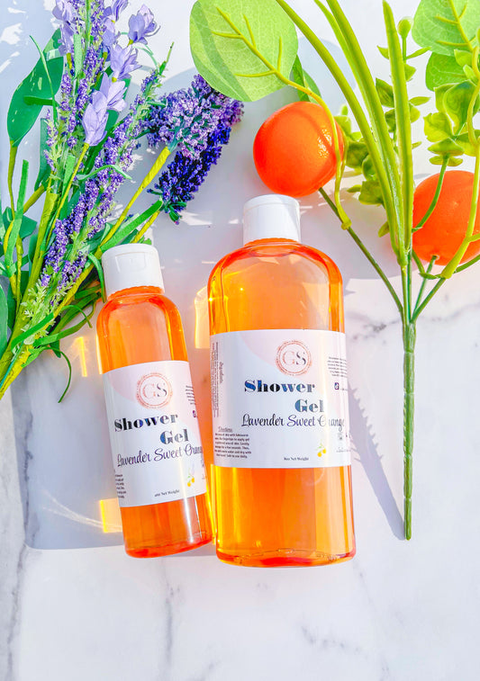 Lavender Sweet Orange Shower Gel