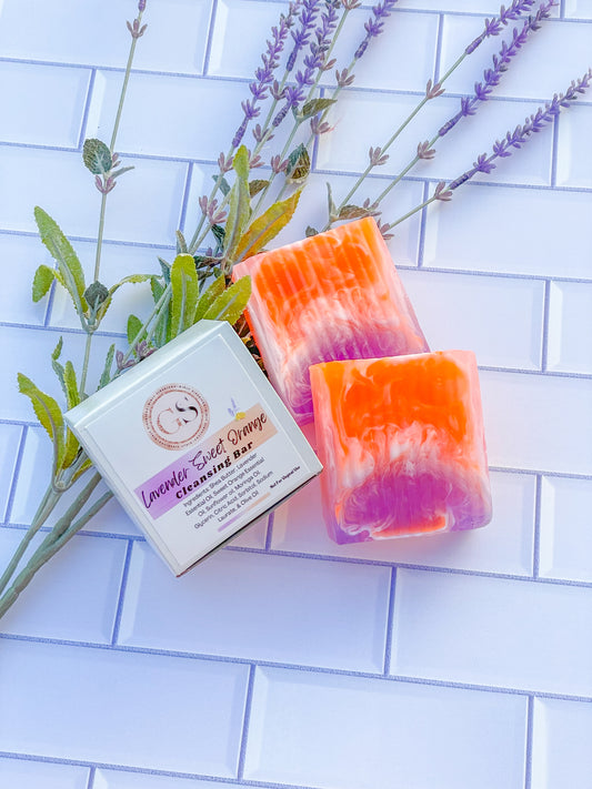 Lavender Sweet Orange Cleansing Bar