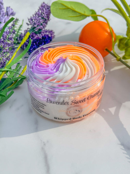 Lavender Sweet Orange Whipped Body Frosting