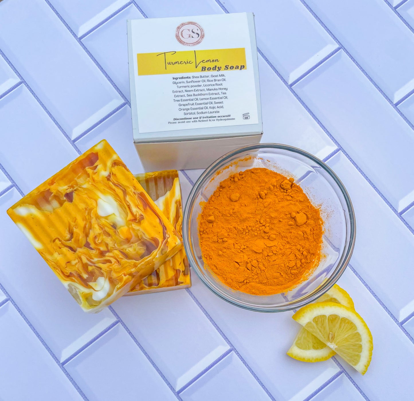 Turmeric Lemon Body Bar