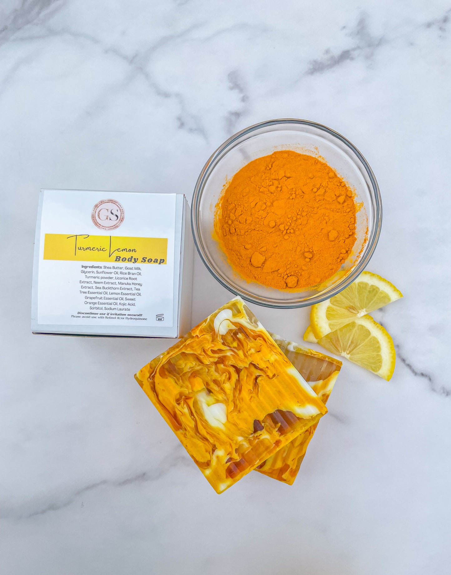 Turmeric Lemon Body Bar