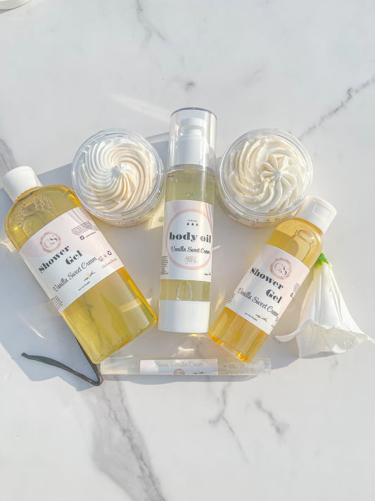 Sweet Vanilla Cream “Self Care Set”